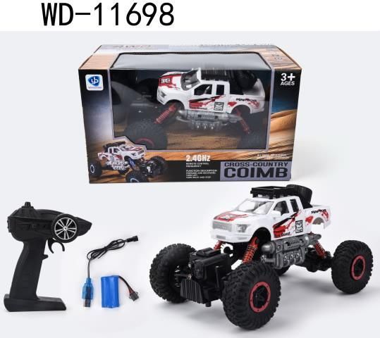 Junfa WD-11698 Машинка на радиоуправлении Junfa трюковая внедорожник, 2,4Ггц, аккумуляторный блок.