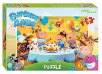 СТЕП ПАЗЛ 75157 Пазл STEP puzzle Буренка Даша Riki 120 элементов