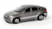 RMZ City 344002S-SIL Машина металлическая BMW X6, 1:64, цвет серебристый