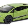 RMZ City 554998 Машина металлическая  Lamborghini Gallardo LP570-4 Superleggera, 1:36, инерционная, зеленый матовый цвет