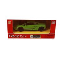 RMZ City 554998 Машина металлическая  Lamborghini Gallardo LP570-4 Superleggera, 1:36, инерционная, зеленый матовый цвет