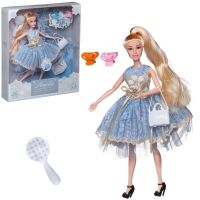 ABtoys (АБтойс) PT-01612 Кукла ABtoys "Amelia. Рождественский бал" с сумочкой, светлые волосы 30см