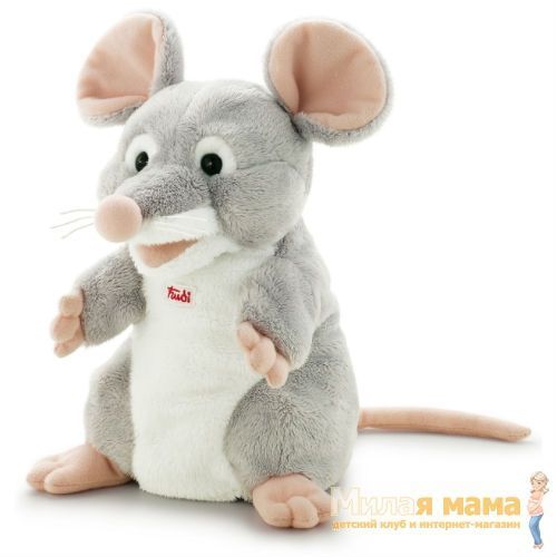 Trudi 29913 Мягкая игрушка Мышка, 25см, игрушка на руку