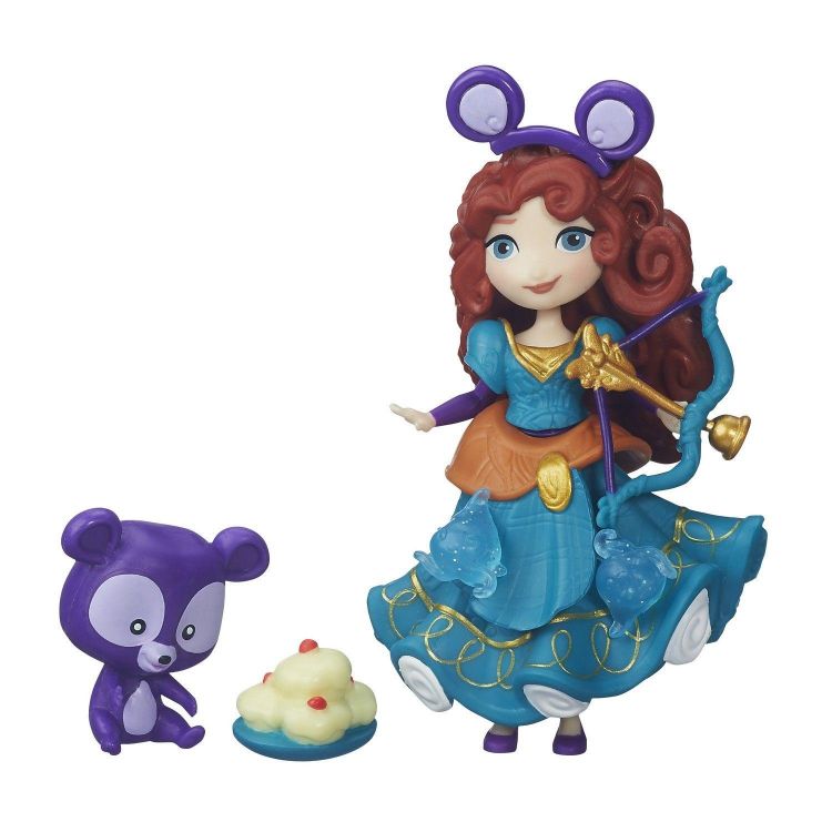 Hasbro B5332 Игровой набор Дисней маленькая кукла Принцесса Мерида и ее друг