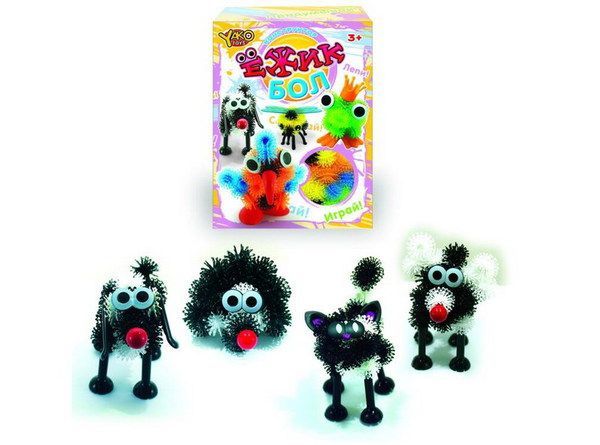 Yako Toys M6248 Конструктор-липучка "Ежик Бол", 45 деталей