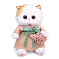 BUDI BASA LB-087 Мягкая игрушка BUDI BASA Кошка Ли-Ли BABY с ёжиком