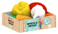 НОРДПЛАСТ Н-434/2 Игровой набор НОРДПЛАСТ Овощи, в ящике, 6 предметов