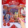 Лапландия 71625б Мозаика Elite Series Diamond "Красная площадь" + картинка в подарок "Балеринки с котенком"