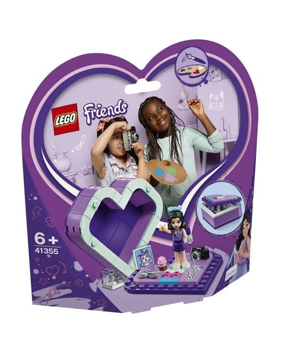 LEGO (Лего) 41355-L Конструктор LEGO FRIENDS Шкатулка-сердечко Эммы