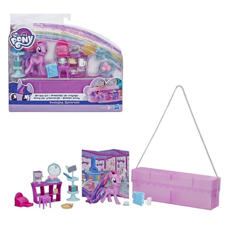 Hasbro E5020 MLP Игровой набор "Возьми с собой", пони Искорка