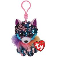 TY 35318 Flippable Брелок Щенок чихуахуа Yappy с пайетками, 12 см