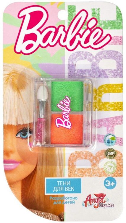 Barbie Barbie02-01 Набор косметики для девочек Barbie Набор теней "Тон теплый" Barbie Barbie02-01 Набор косметики для девочек Barbie Набор теней "Тон теплый"