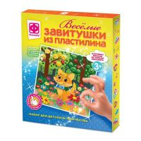 ФАНТАЗЁР 447102ФН Набор Веселые завитушки из пластилина Набор №1