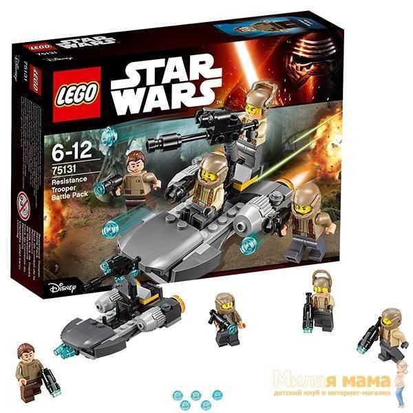 Lego Star Wars 75131 Лего Звездные Войны Боевой набор Сопротивления