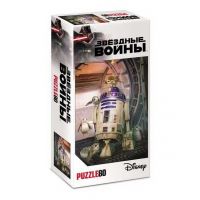 Hatber 80ПЗ5-22500 Star Wars Пазл Звёздные войны Лукас, 80 элементов, 16,5х23 см
