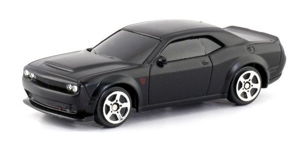 RMZ City 344034SM Машина металлическая Dodge Challenger SRT Demon 2018, 1:64, цвет черный матовый