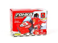 Ausini 26102 Конструктор Гоночная машина "Гонка", 40 деталей
