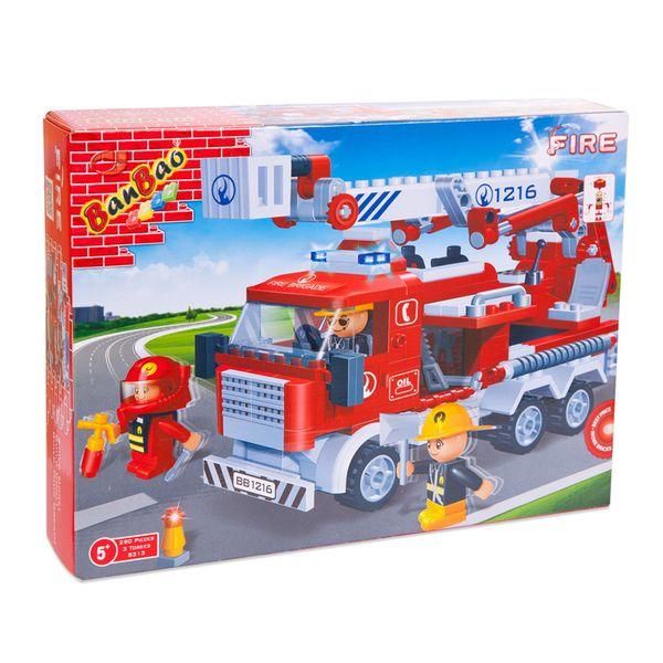 Banbao 8313 Конструктор Банбао "Пожарная машина", 290 деталей