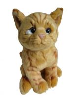 ABtoys M5140 Мягкая игрушка Домашние любимцы Котик рыжий, 25 см