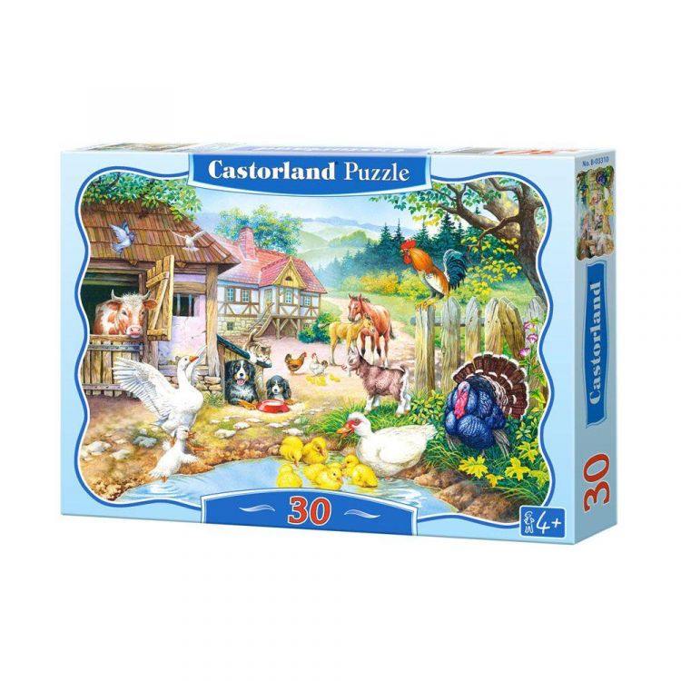 Castorland C30-03136 Пазл Ферма, 30 деталей