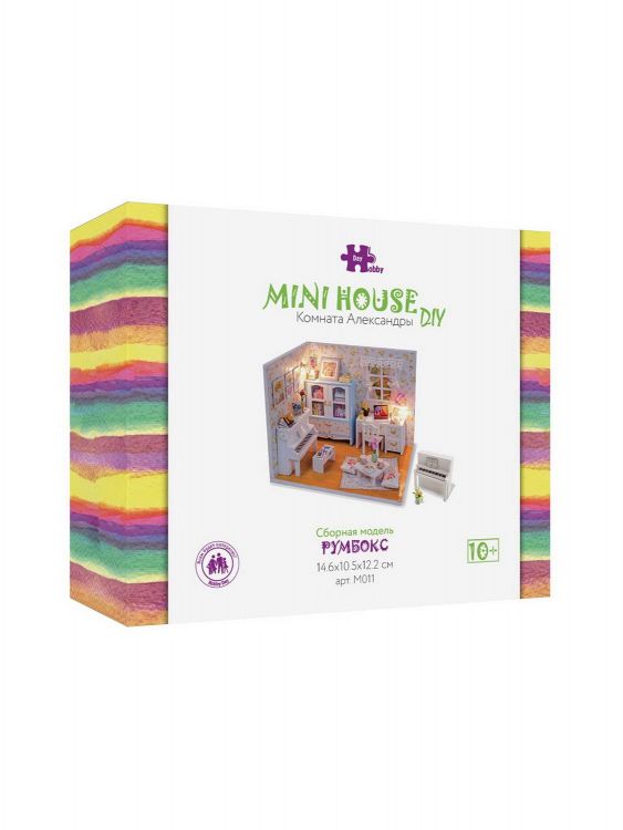 Hobby Day M011 Сборная модель Hobby Day Румбокс Mini house Комната Александры