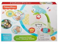 Mattel CHR11 Fisher-Price Мобиль "Друзья из тропического леса", 3 в 1