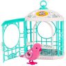 Little Live Pets 28241 Интерактивная птичка в клетке, розовая
