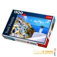Trefl 26119 Пазл Санторини (Греция), 1500 деталей