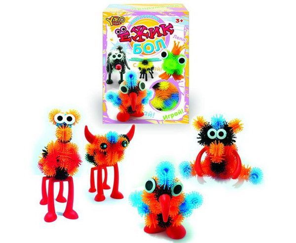 Конструктор "Ежик Бол", 55 деталей