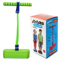 Moby Kids 68553 MobyJumper Тренажер для прыжков со звуком, зеленый