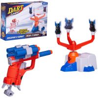 Junfa DQ-03475 Игровой набор Junfa Тир с бластером, мягкими пулями и 3 вращающимися по горизонтали мишенями, электромеханический
