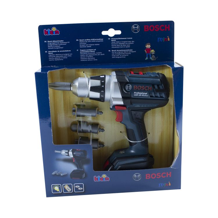 Bosch беспроводная дрель, синяя