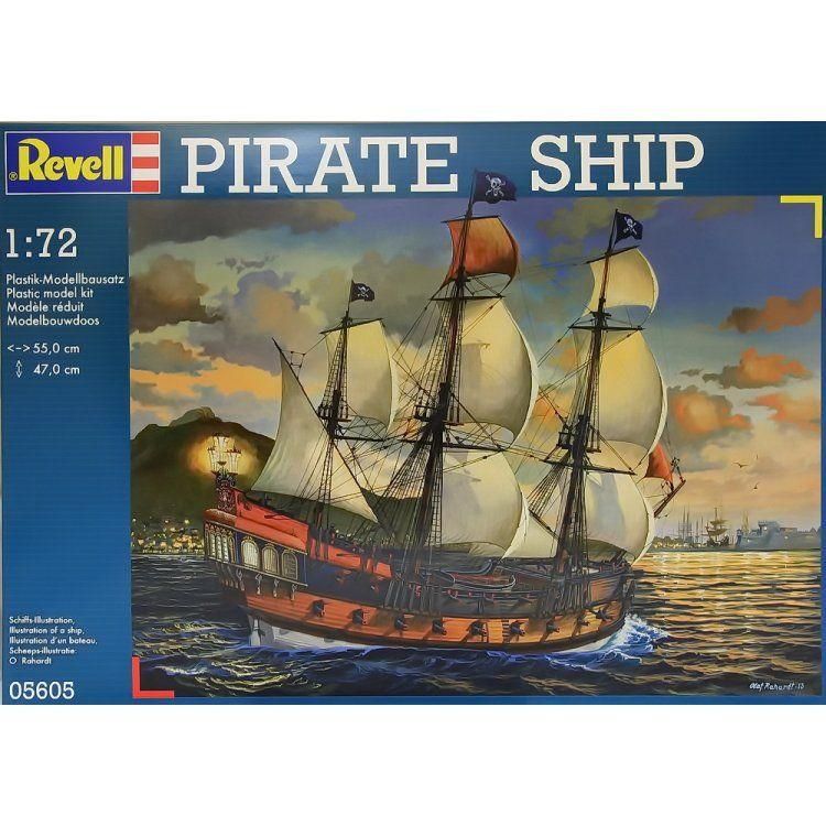 Revell 05605 Сборная модель Пиратский корабль, 1:72