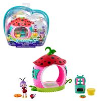 Mattel FXM98 Enchantimals® Petal Park Игровой набор Домик букашек, Кухня с куклой Ладелия Божья Коровка