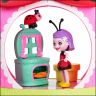 Mattel FXM98 Enchantimals® Petal Park Игровой набор Домик букашек, Кухня с куклой Ладелия Божья Коровка