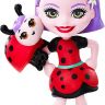 Mattel FXM98 Enchantimals® Petal Park Игровой набор Домик букашек, Кухня с куклой Ладелия Божья Коровка