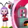Mattel FXM98 Enchantimals® Petal Park Игровой набор Домик букашек, Кухня с куклой Ладелия Божья Коровка