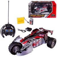 Junfa 566-128R Машинка на радиоуправлении Junfa гоночная, красная 1:16