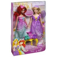 Mattel BDJ21 Пижамная вечеринка с Ариэль и Рапунцель