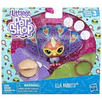 Hasbro E2428 LPS S3 Премиум пет, Попугай Ella Parrotti