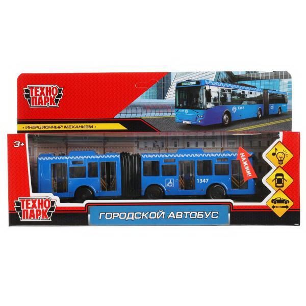 Технопарк BUSRUB-19SLMOS-BU Автобус Технопарк Мосгортранс 19 см Технопарк BUSRUB-19SLMOS-BU Автобус Технопарк Мосгортранс 19 см