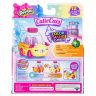 Moose 57135 Машинка Cutie Car S3, меняющая цвет с кисточкой и фигуркой Шопкинс, Juicy Diver