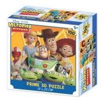 Prime 3D 13836-SBM Пазл Prime 3D Super История игрушек сюжет 1, 100 элементов