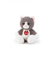 Trudi 19355 Мягкая игрушка Кошка серая, 28 см