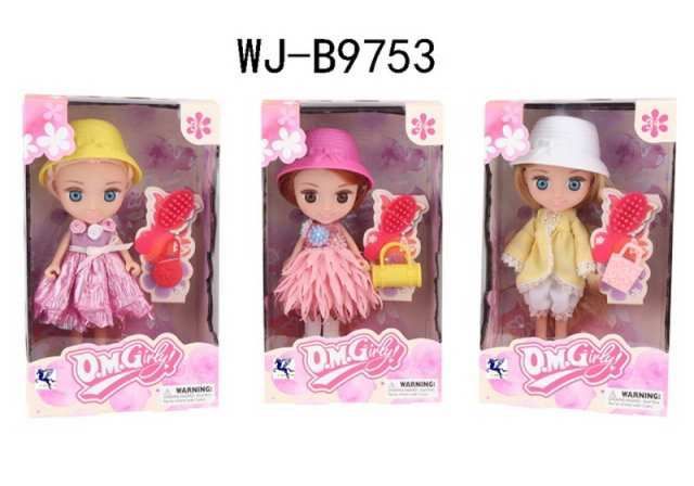 ABtoys (АБтойс) 65005 Кукла ABtoys Цветочная фантазия Мини с аксессуарами, 3 вида в коллекции