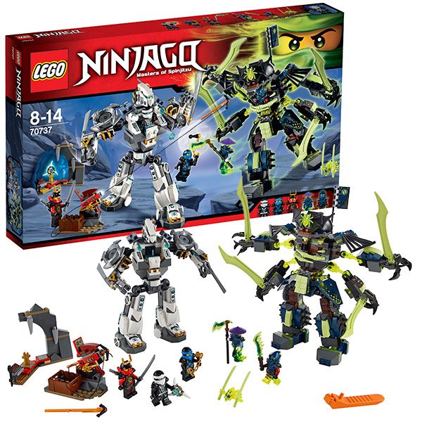 Lego Ninjago 70737 Лего Ниндзяго Битва механических роботов, 754 детали