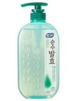 CJ LION 618669 CJ LION Средство для мытья посуды, овощей и фруктов "CHAMGREEN Pure Fermentation" Горные травы, с дозатором, 720 мл, Южная Корея