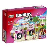 Lego Juniors 10727 Конструктор Лего Джуниорс Грузовик с мороженым Эммы, 136 деталей