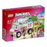 Lego Juniors 10727 Конструктор Лего Джуниорс Грузовик с мороженым Эммы, 136 деталей