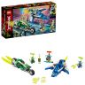 Lego Ninjago 71709 Конструктор Лего Ниндзяго Скоростные машины Джея и Ллойда, 322 детали